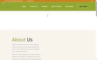 Gallery of Food Bodega website