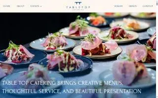 Table Top Catering website