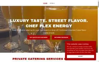Flex Eats Kitchen website