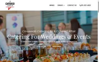 A Catered Affair of Cincinnati website