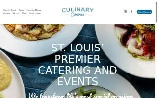 Culinary Canvas of St. Louis website