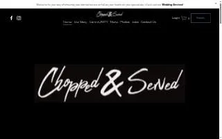 Chopped & Served website