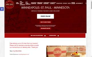 Apple Spice Box Lunch Delivery & Catering Minneapolis/St. Paul, MN