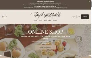 Unforgettable Food Affairs: Raleigh Catering Company website