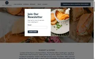 Ladyfingers Market & Eatery Raleigh website