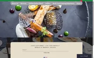 Meez Market & Catering website