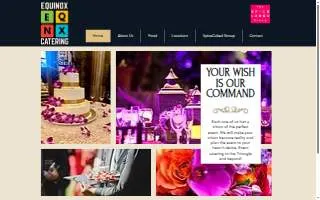 Equinox Catering website