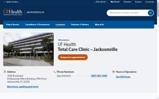 UF Health Total Care Clinic - Jacksonville
