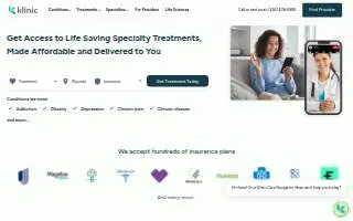 Klinic website