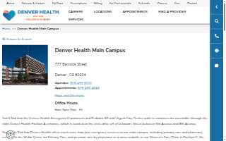 Denver Health Pavilion K