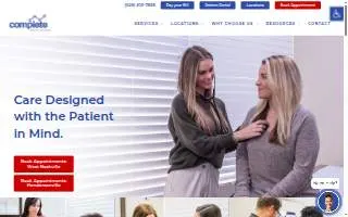 Complete Health Partners at Nashville West website