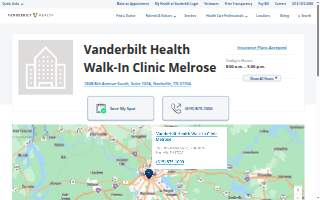 Vanderbilt Health Walk-In Clinic Melrose
