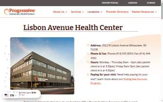 Progressive Community Health Centers - Lisbon Avenue Health Center