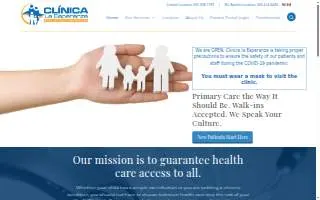 Clinica La Esperanza website