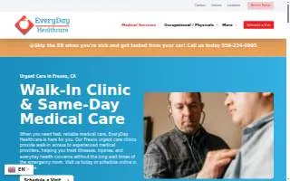 Everyday Health Care website