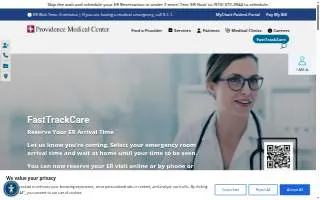 Providence Medical Center of Kansas City website