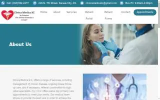 Clinica Medica Kansas City website