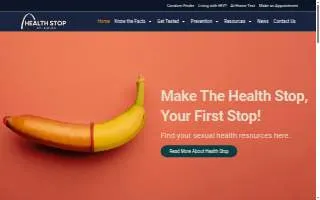 Health Stop St. Louis website
