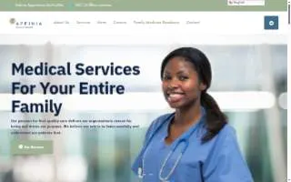 Affinia Healthcare of Ferguson website
