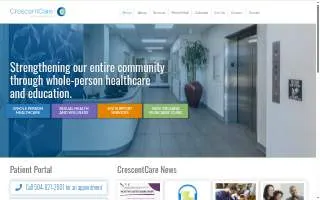 CrescentCare MidCity website