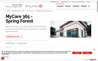 WakeMed MyCare 365 Primary & Urgent Care - Spring Forest
