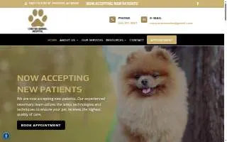 Canyon Animal Hospital of Phoenix website