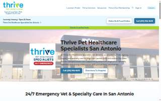 Thrive Pet Healthcare Specialists San Antonio