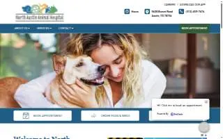 North Austin Animal Hospital website
