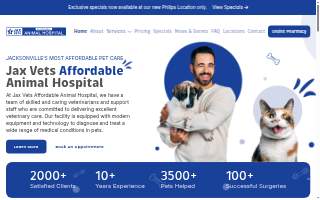 Jax Vets Affordable Animal Hospital at Baymeadows