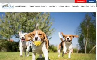 Penny Paws Animal Hospital - Fort Worth website