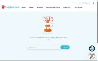 IndyHumane Downtown Clinic website