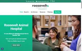Roosevelt Animal Hospital of Seattle website