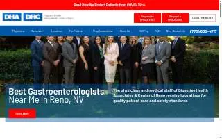 Digestive Health Center website