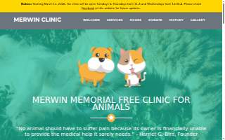 Merwin Memorial Free Clinic For Animals, Inc