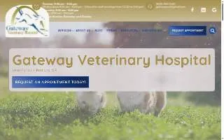 Gateway Veterinary Hospital website
