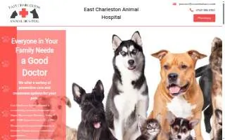 East Charleston Animal Hospital website
