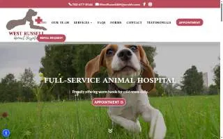 West Russell Animal Hospital of Las Vegas website