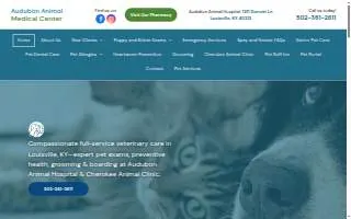Audubon Animal Medical Center website