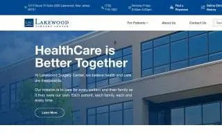 Lakewood Surgery Center website