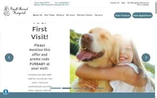 Small Animal Hospital of Milwaukee website