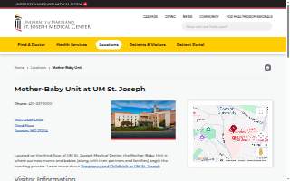 St. Joseph Medical Center Maternity Ward