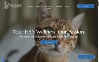 LoveNCare Animal Hospital of Cleveland website