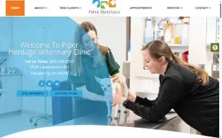 Piper Heritage Veterinary Clinic of Kansas City website