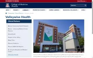 Integrated Health Medical Center website