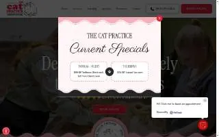 The Cat Practice of New York website