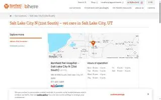 Banfield Pet Hospital of Salt Lake City website
