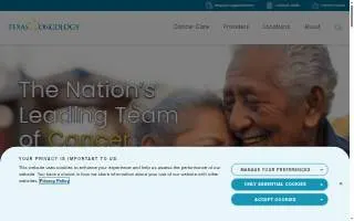 Texas Oncology Pharmacy Services website