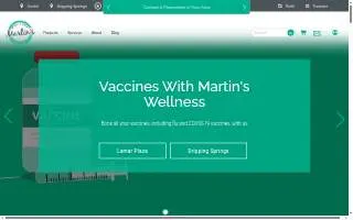 Martin's Wellness & Compounding Pharmacy at Lamar Plaza Drug Store website