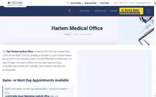 Century Medical & Dental Center | Manhattan, Harlem website
