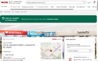 CVS of Charlotte website